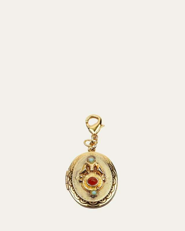 Oval Locket Charm
